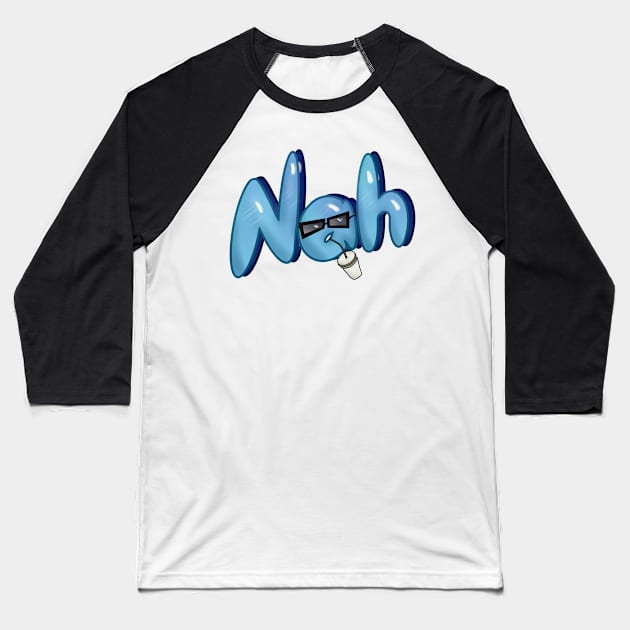 Nah Baseball T-Shirt by AUDREYHELLADOPE